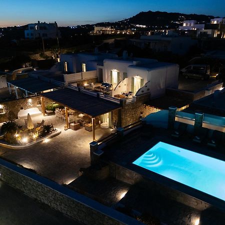 Mando Pool Villas W Sea Views - Five Bedrooms Παραλία Super Paradise Εξωτερικό φωτογραφία