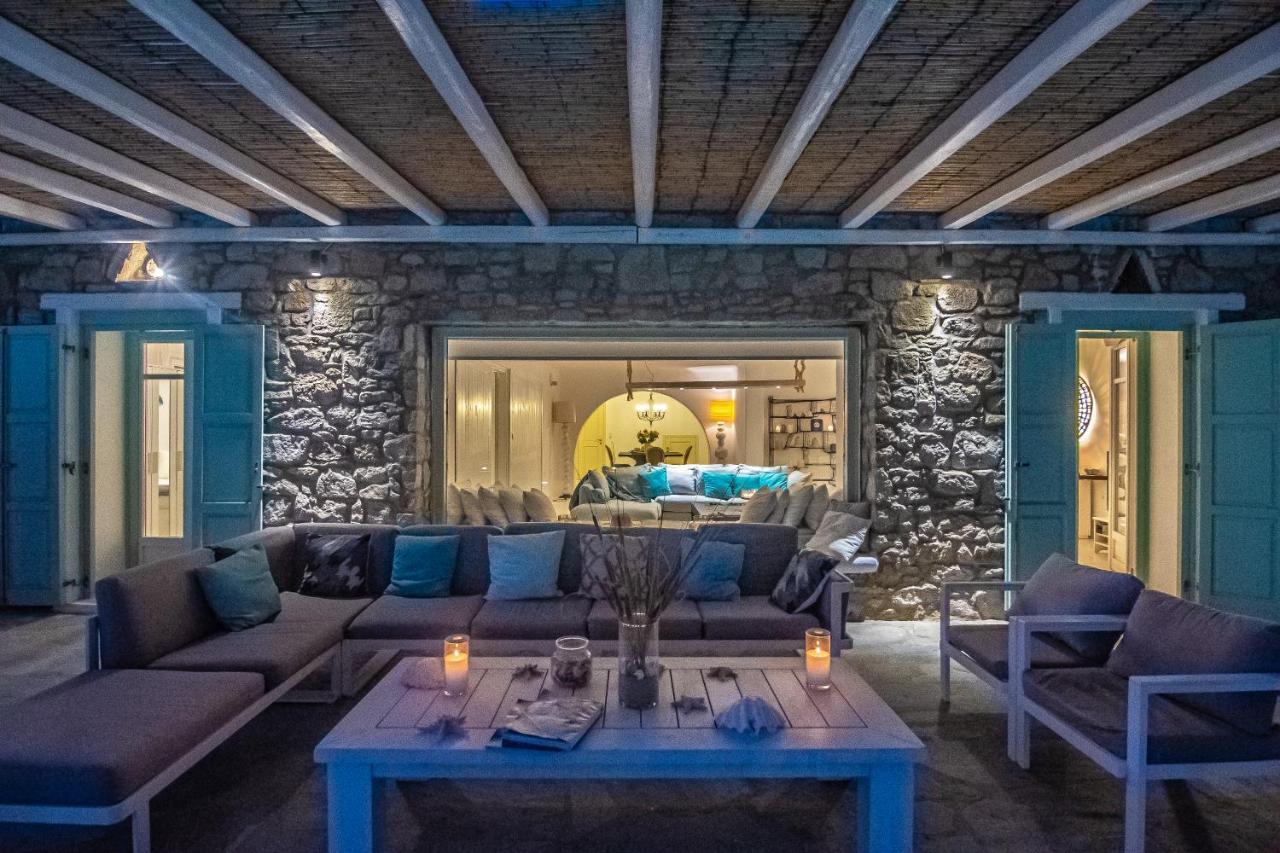 Mando Pool Villas W Sea Views - Five Bedrooms Παραλία Super Paradise Εξωτερικό φωτογραφία