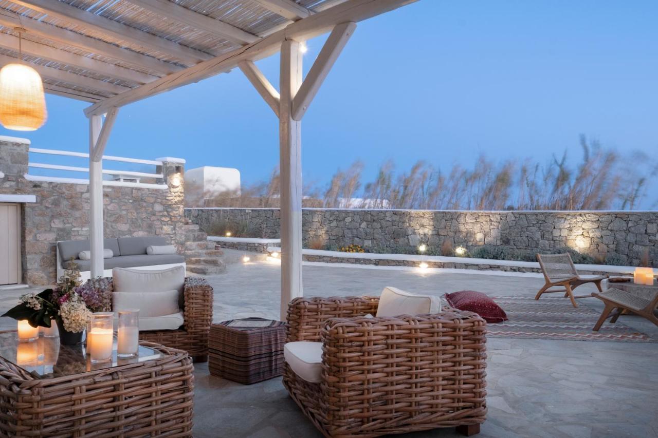 Mando Pool Villas W Sea Views - Five Bedrooms Παραλία Super Paradise Εξωτερικό φωτογραφία