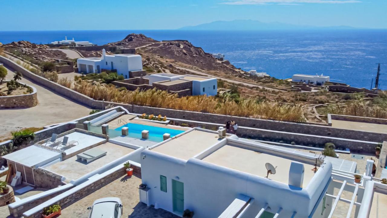 Mando Pool Villas W Sea Views - Five Bedrooms Παραλία Super Paradise Εξωτερικό φωτογραφία