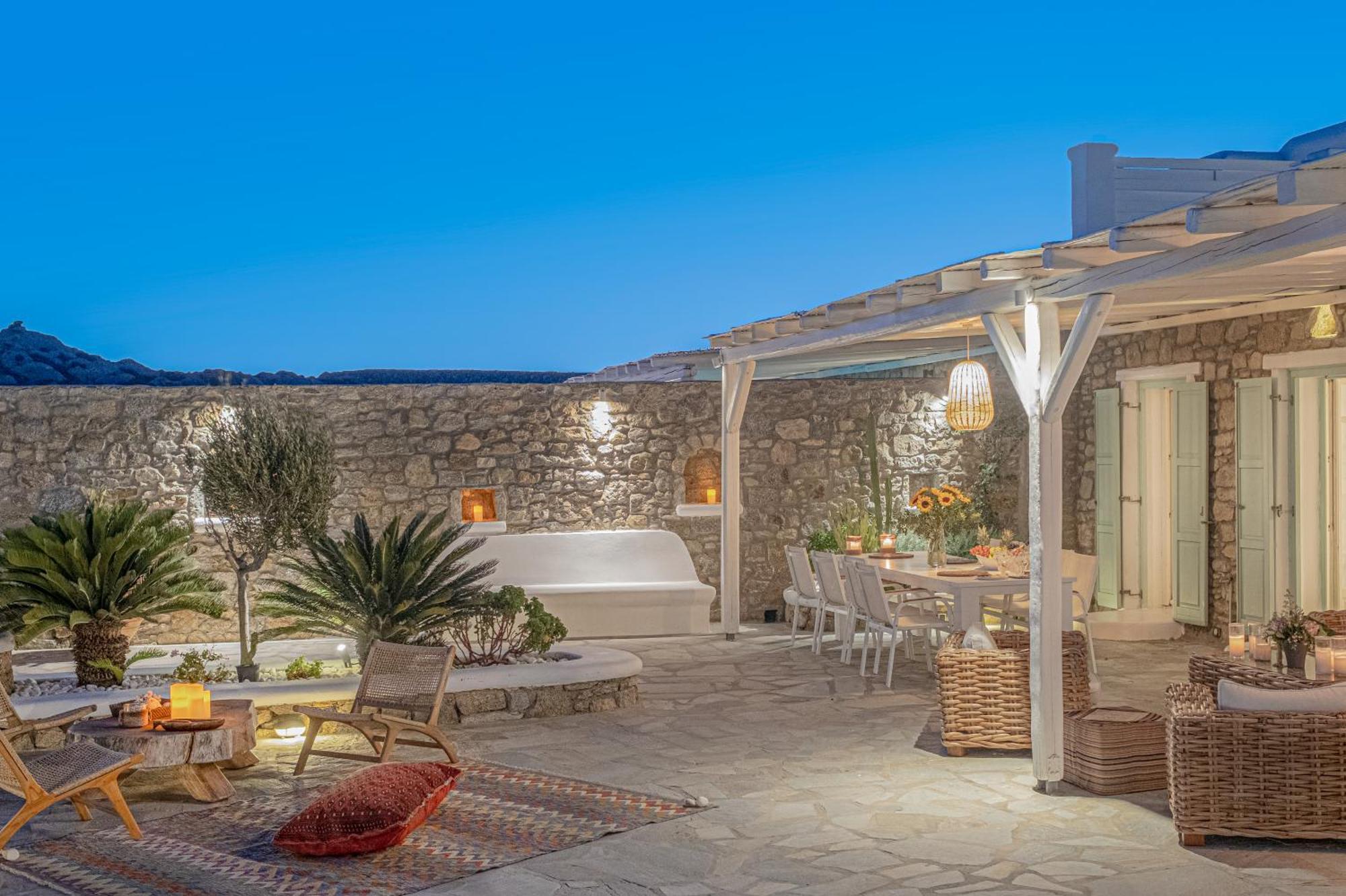 Mando Pool Villas W Sea Views - Five Bedrooms Παραλία Super Paradise Εξωτερικό φωτογραφία