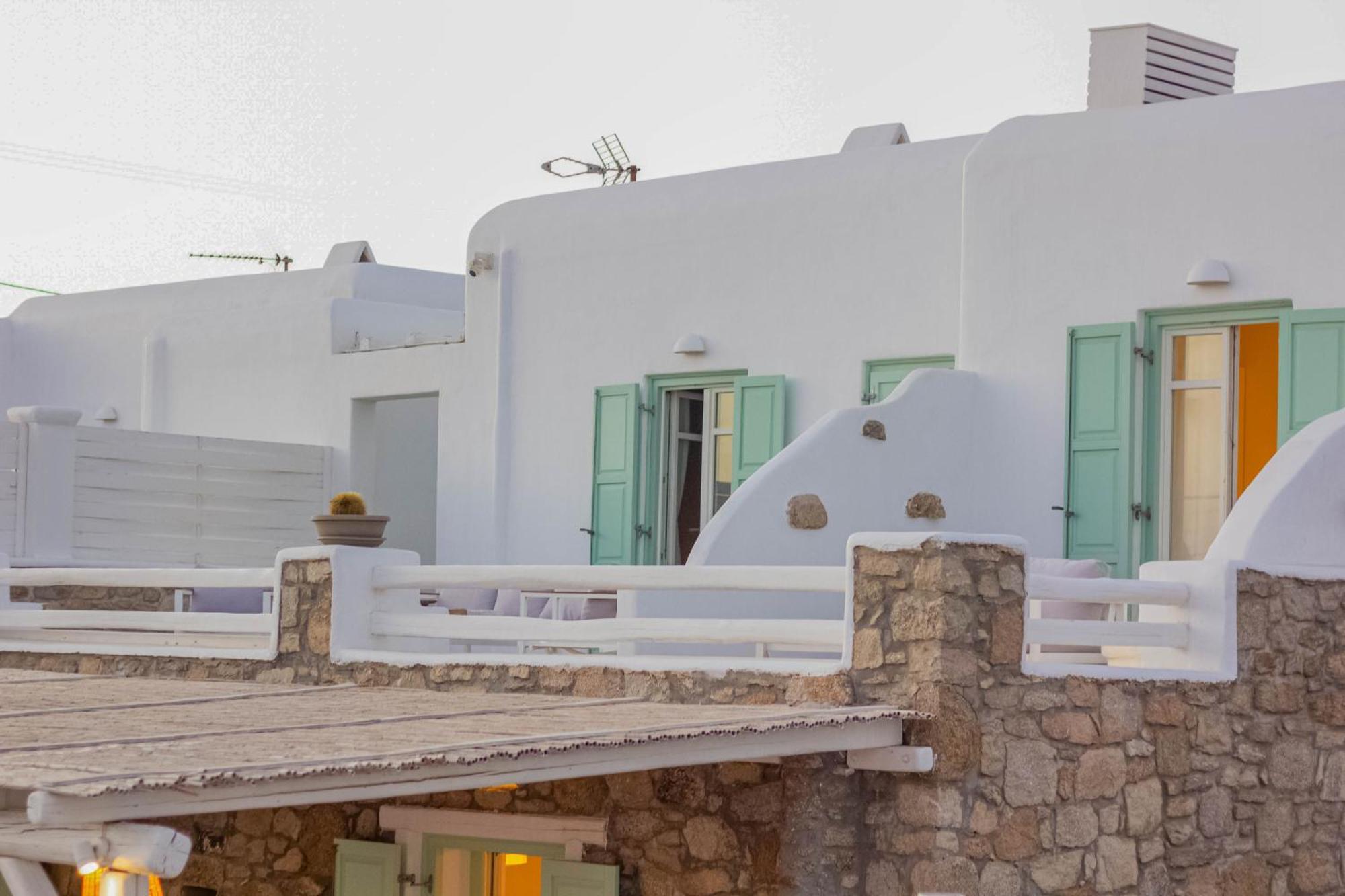 Mando Pool Villas W Sea Views - Five Bedrooms Παραλία Super Paradise Εξωτερικό φωτογραφία