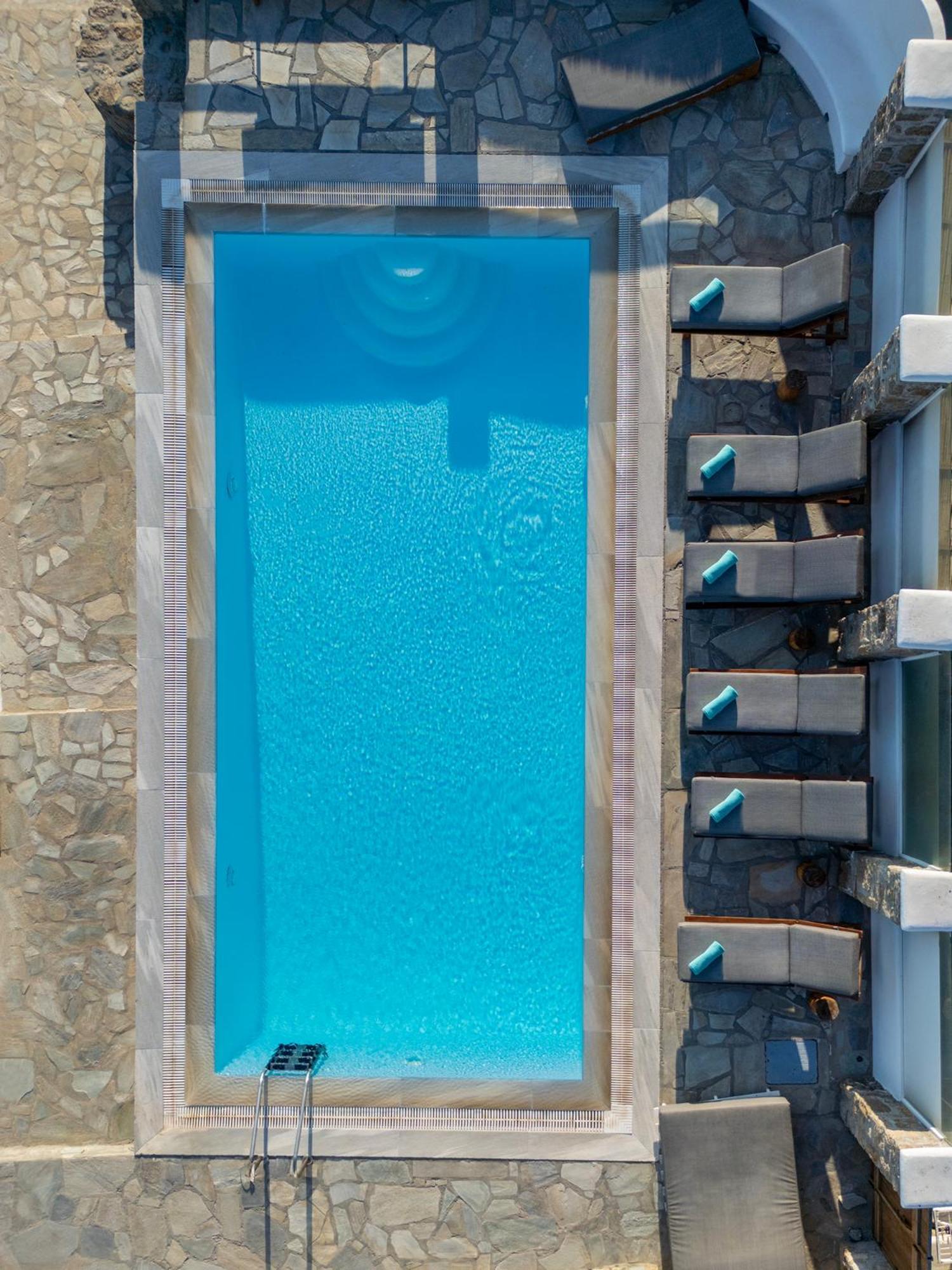 Mando Pool Villas W Sea Views - Five Bedrooms Παραλία Super Paradise Εξωτερικό φωτογραφία