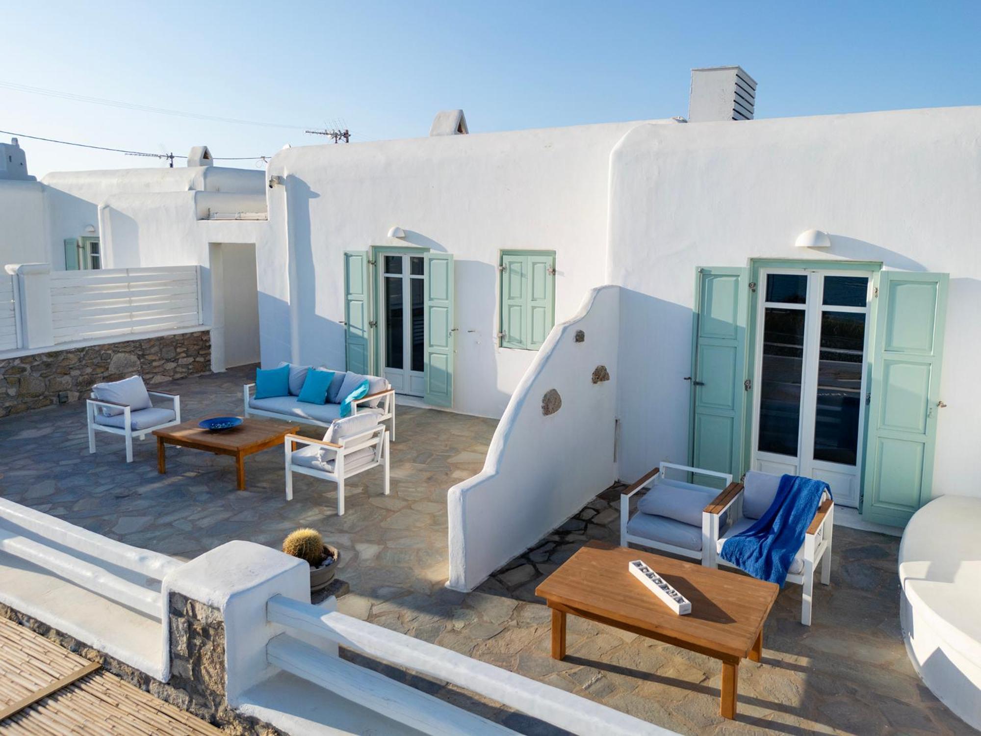Mando Pool Villas W Sea Views - Five Bedrooms Παραλία Super Paradise Εξωτερικό φωτογραφία