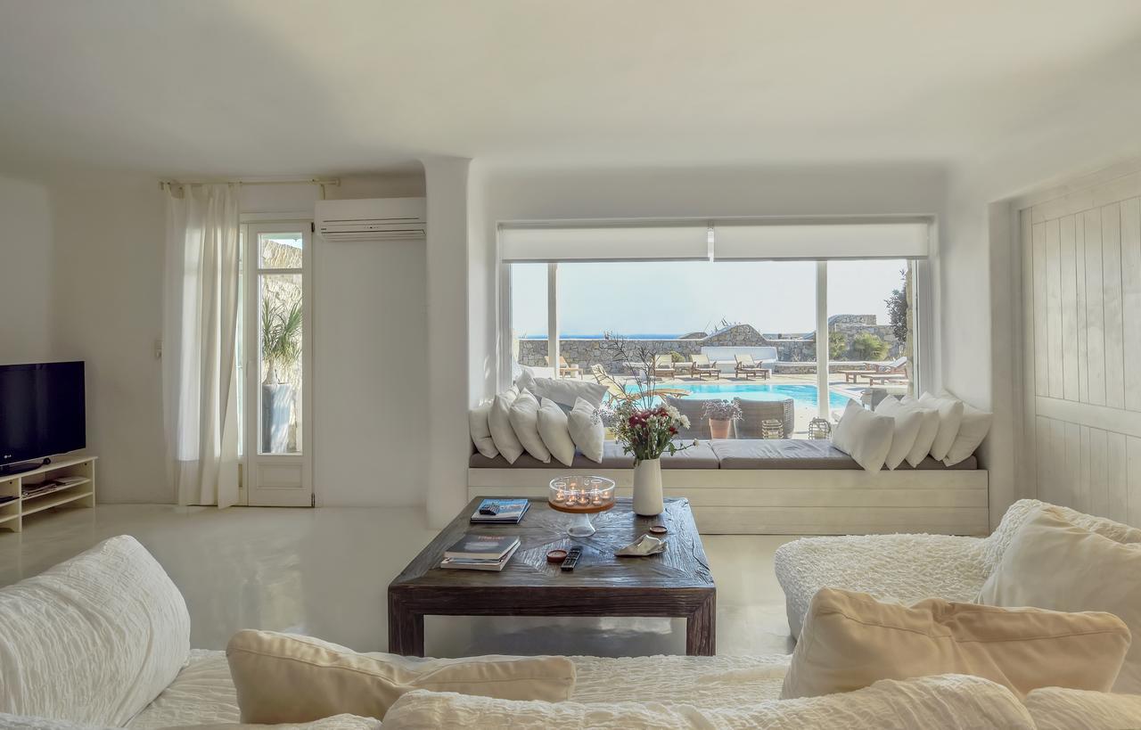 Mando Pool Villas W Sea Views - Five Bedrooms Παραλία Super Paradise Εξωτερικό φωτογραφία