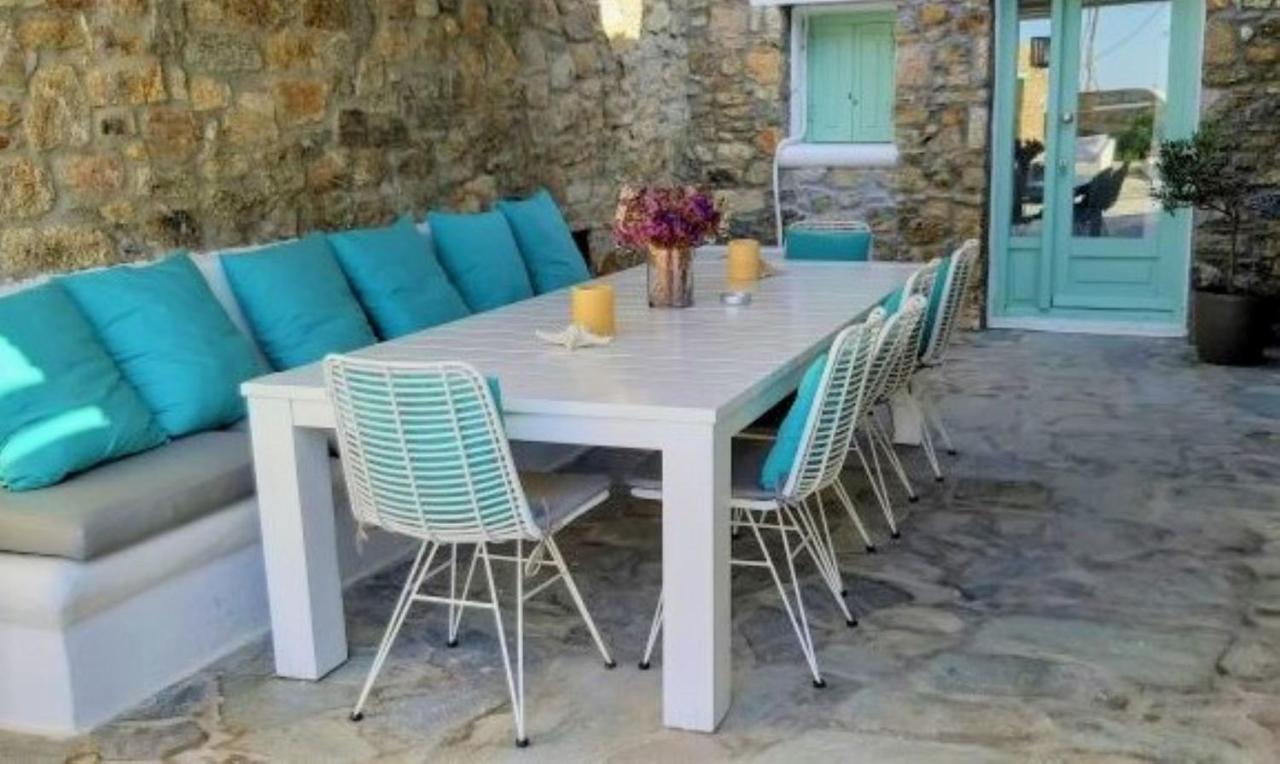 Mando Pool Villas W Sea Views - Five Bedrooms Παραλία Super Paradise Εξωτερικό φωτογραφία